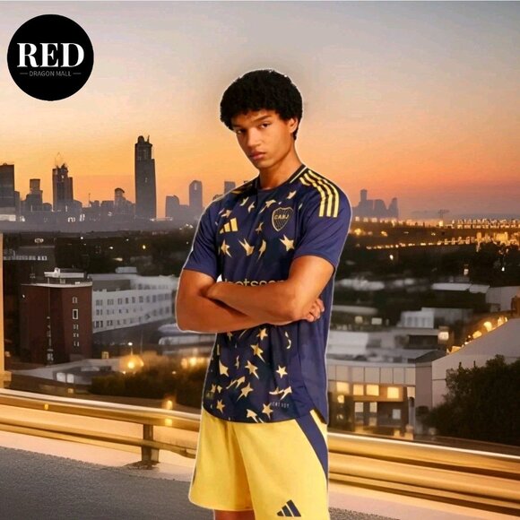 ADIDAS HEAT.RDY Boca Juniors 2025 THIRD Jersey IV8212 - Men's Size XXL - Picture 4 of 7